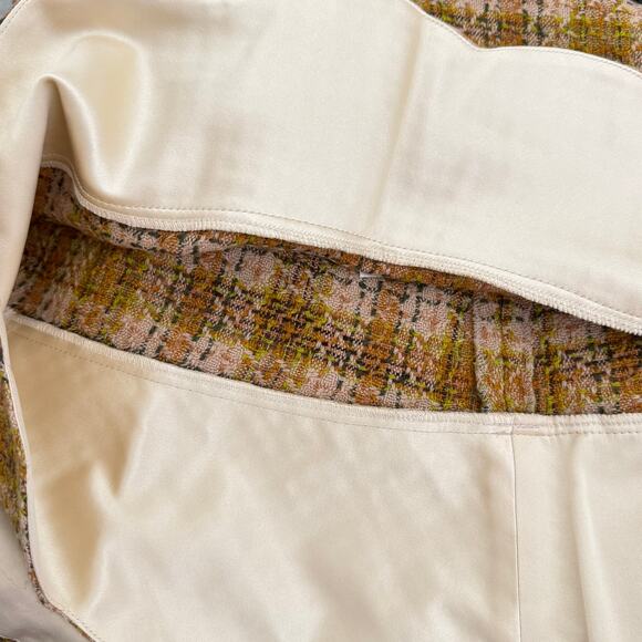 NWT Anna Molinari 2005 Y2K Runway Size Small Plaid Skirt - Picture 8 of 11